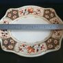 Fabulous Vintage (Possibly Antique) Imari Patterned Small 11 Inch Serving Platter by Johnson Bros in the Pareek Style and the Rutland Pattern, circa 1913-1928 Image 6