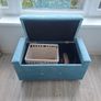 Suede storage box Image 2