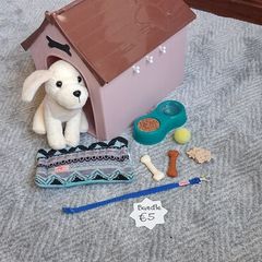 Generation doll dog house set.