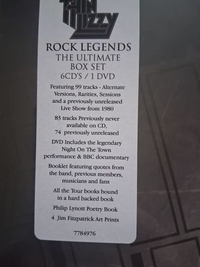 Thin lizzy Rock Legend Sealed Box