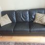 Double and Triple Leather Couches Image 2