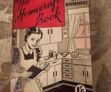 The Homecraft Book. 1940s Bestselling Domestic Guidebook. By Anne Hathaway. Paperback In Good Condition. See Photos For Same.