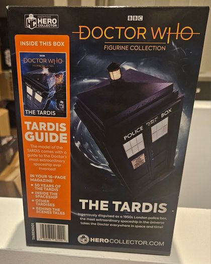 Eaglemoss Hero Collection TARDIS and mini magazine