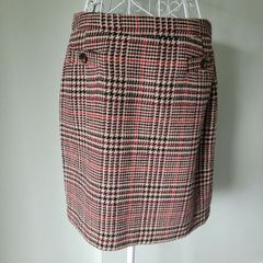 kew 159 plaid mini skirt