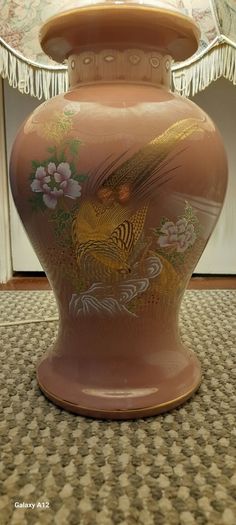 Mid century large table lamp