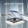 BRAND NEW EU Stock18W RV Roof Ventilation Fan Manual RV Ventilating Fan 12V Bidirectional Exhaust Fan for RV with 3-speed inlet and outlet Image 10
