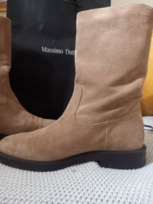 Massimo Dutti Leather & Suede Boots