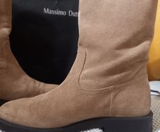 Massimo Dutti Leather & Suede Boots