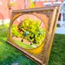 vintage antique gold frame mirror. Old elegant mirror. Solid wood.Very good condition Image 9