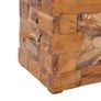 Storage Stool Solid Teak Wood Image 6