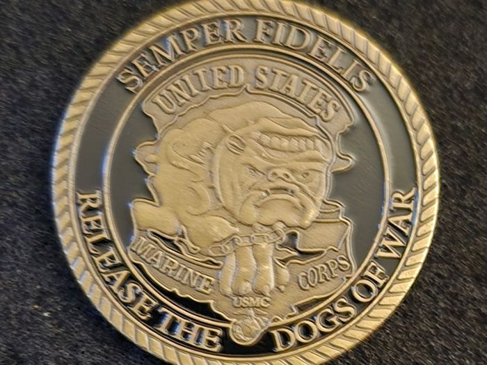 United States, United States Marine corp, commerative coin.