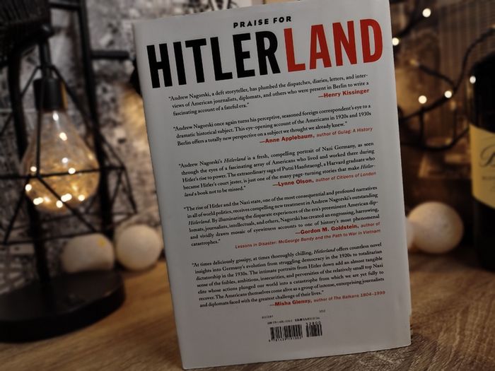 Hitlerland ! American Eyewitnesses to the Nazi Rise to Power ! Hardcover ! 2012 ! by Simon & Schuster ! History ! World War II ! WWII !