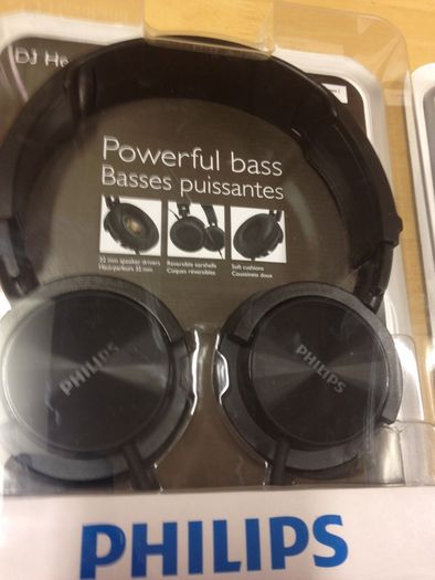 Headphones Head Phones Powerful Bass