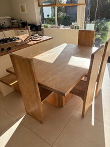 Handmade Kitchen Table & Chairs
