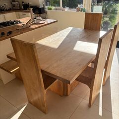 Handmade Kitchen Table & Chairs