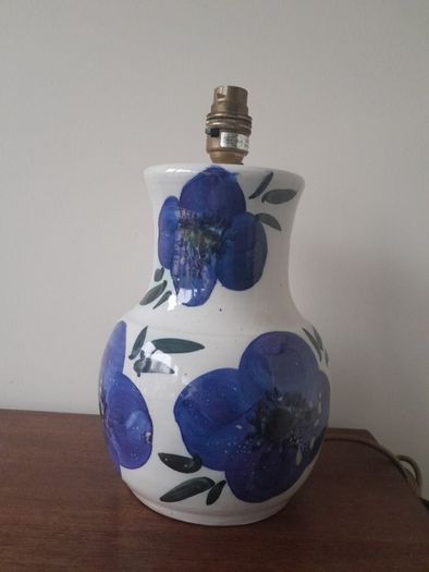 Vintage Pottery Table Lamp