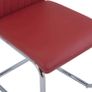 Cantilever Dining Chairs 6 pcs Bordeaux Red Faux Leather Image 7