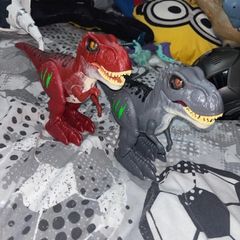 Walking electric dinosaur