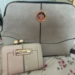 river island hand bag with free purse