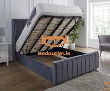 New Bed Frame Double Size Bed King Size Bed -Gaslift Bed-Ottoman Beds- 4ft Beds 4ft6 Bed 5ft Bed 6ft Bed Double Bed Small Double Bed King Bed Superking Bed Single Bed -Bed with Mattress Bed Frame