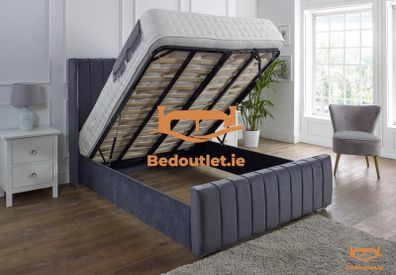 New Bed Frame Double Size Bed King Size Bed -Gaslift Bed-Ottoman Beds- 4ft Beds 4ft6 Bed 5ft Bed 6ft Bed Double Bed Small Double Bed King Bed Superking Bed Single Bed -Bed with Mattress Bed Frame