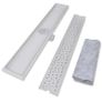 Linear Shower Drain 2 pcs Bubble 830x140 mm Stainless Steel Image 4