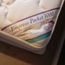 Small double bed base and mattress Image 3