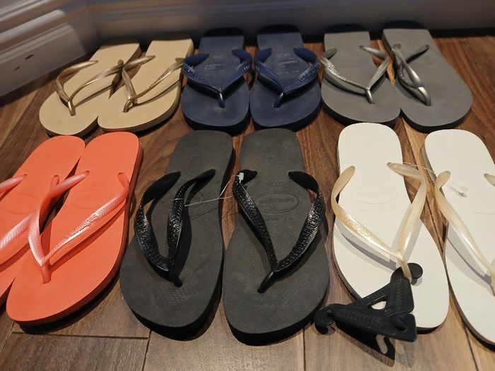 Full wardrobe of 22 pairs of size 5(38) shoes and boots, including Faith, Clarkes, Havianas, flip flops, Crocs, work shoes, court shoes, dressy shoes, high heel boots, and waterproof hiking boots. - LOW PRICE FOR QUICK SALE