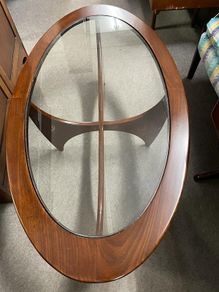 Gplan Oval Coffee Table
