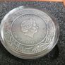 2 dollar's silver coin Starfish from the world of fossils Image 6