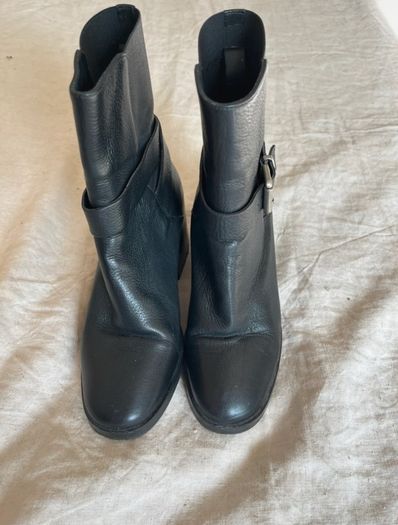 Black ankle boots, size 38, COS brand