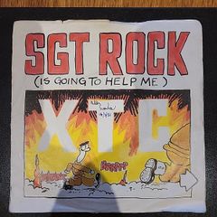XTC Sgt Rock 7 Inch Vinyl Single