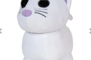 Adopt Me! Collector Plush Snow Cat Series 2 Fun Collectible Soft Toy
