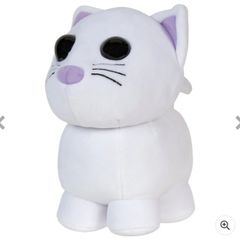 Adopt Me! Collector Plush Snow Cat Series 2 Fun Collectible Soft Toy
