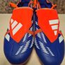 ADIDAS PREDATOR League Fold-Over Tongue Firm Ground Football Boots BLUE size UK 7 EU 40.5 Image 4