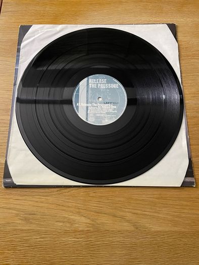 Leftfield - Release The Pressure - 12" Vinyl Single - 1995 Hard Hands HAND29T
