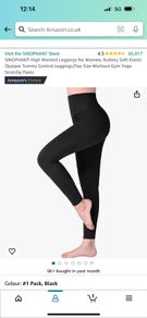 Amazon High Waisted Leggings