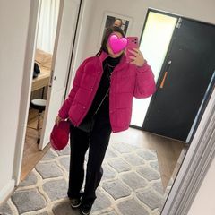 pink coat