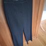 Sophie B Pin Striped Grey Trousers Size 10 Image 3