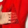 H&M bodycon dress red lace dress, XS size Image 7