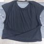 TEMU Twist Black Backless Crop Top Size S Image 3
