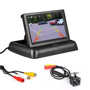 4.3" Car Monitor TFT LCD Car Rear View Camera Parking Rearview System for Backup Camera Support VCD DVD Reverse Image