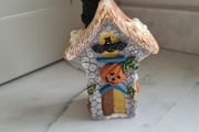 Halloween Haunted House Candle