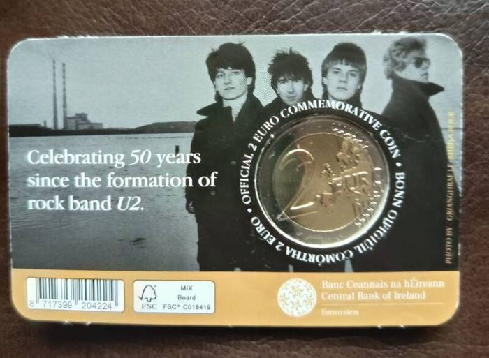 U2 50th Anniversary Coin