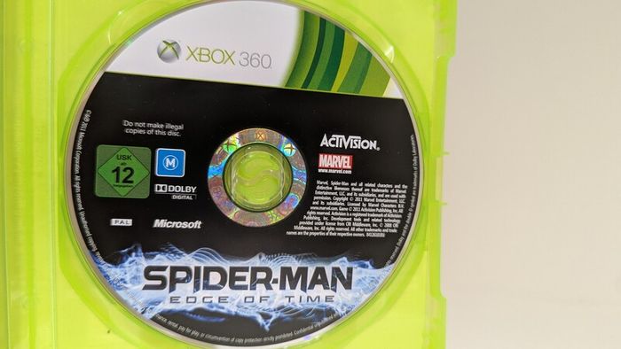 Spiderman Edge of Time Xbox 360