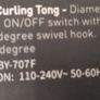 Hair Curling Skinny Tong Image 3
