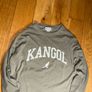 Kangol long sleeve khaki men size L Image 2