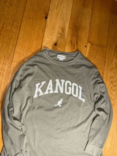 Kangol long sleeve khaki men size L