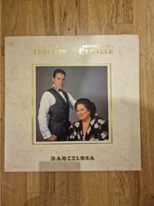 Vinil Record Fredie Mercury @ Montserrat Caballe