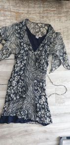 Oasis grey stunning dress uk8